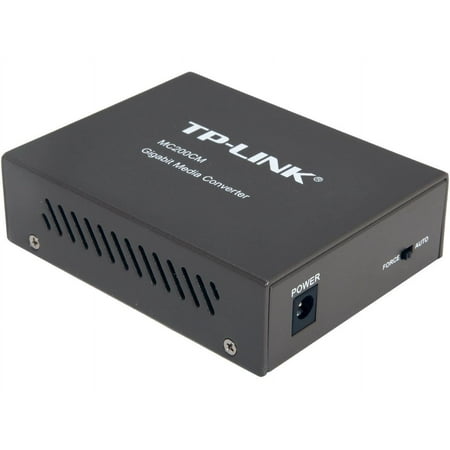 UPC: 0845973030438 | TP-Link Gigabit SFP to RJ45 Fiber Media Converter  Fiber to Ethernet Converter 10/100/1000Mbps RJ45 Port to 1000Base-SX Multi-Mode Fiber (MC200CM) Black