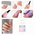 thumbnail image 5 of RAGUPEL 24Pcs Glue on Nails for Women,Dopamine Style Coffin Press on Nails,Glossy Design Long Press on Nails,Cute Nails for Daily Life,Dating,Gatherings and Photo Shoots,Style1, 5 of 7