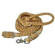 Reinsman Waxed Knotted Barrel Rein