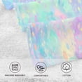 thumbnail image 3 of GZHJMY Colorful Print Hand Towels Set of 2, Highly Absorbent Soft Cotton Face Towels Bathroom Decorative Towel for Beach Gym Spa Shower, 16x28In Washcloths, 3 of 7