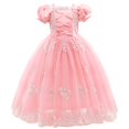 thumbnail image 1 of Disfraz de princesa Aurora Rapunzel para niña, disfraz de tul para Navidad, Halloween, cumpleaños, Disney Fivean unisex, 1 of 2