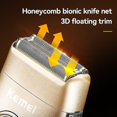 thumbnail image 3 of Electric Razor Electric Shaver Rechargeable Shaving Machine For Men Shaver Beard Razor Wet-dry Use B, 3 of 5