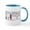 White/Blue Inside, variant on CafePress - Flock Of Beagles Mug - 11 oz Ceramic Mug - Novelty Coffee Tea Cup