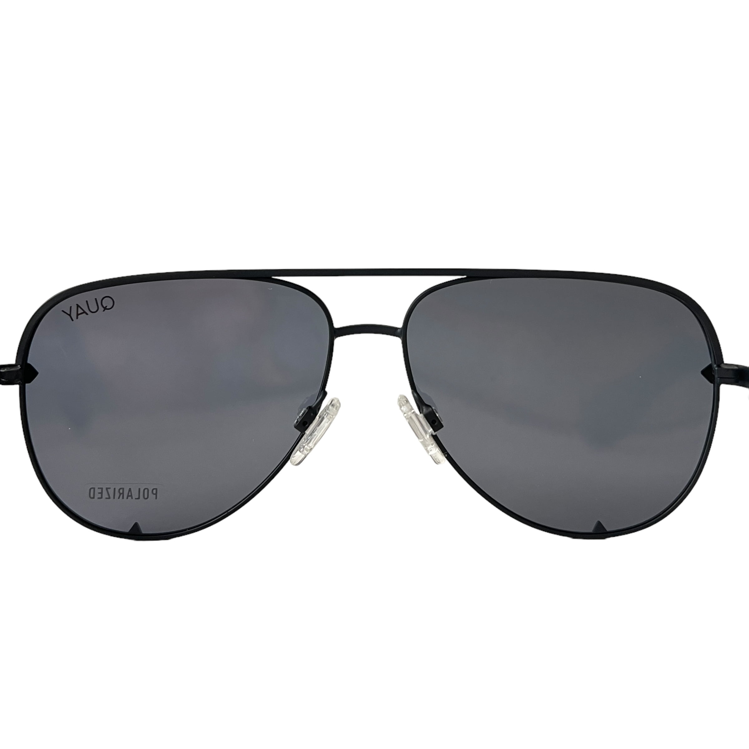 Gafas De Sol Graduadas Quay High Key Micro Rx Unisex Negras Gafas - Main Image