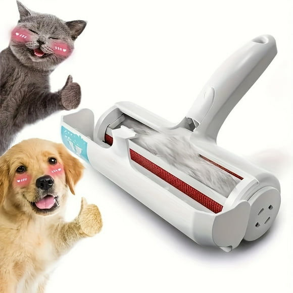 1 Pet Hair Removal Device, Dog And Cat Hair Removal Roller, Dog And Cat Hair Removal Tool Suitable For Sofas, Mattresses, Clothes, Carpets, And Car Cushions