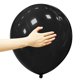 thumbnail image 1 of Globos ASIYUHY de látex negro, 18 cm, paquete de 12 unidades, para decoración de fiestas, 1 of 6