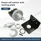 thumbnail image 5 of Riwesomey Reemplazo del interruptor de la perilla de la del coche Actualización modificada Desmontable Vehículo Barcos Interruptores de barco Vehículos, repuestos y accesorios Mis Riwesomey VI021287-00B, 5 of 6