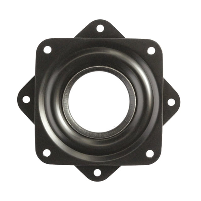 Placa de rodamiento giratoria de Metal, Base para taburete de Bar, placa giratoria, accesorios de organización de 0,8mm de espesor para cajón de , 3 pulgadas perfecl Placa giratoria
