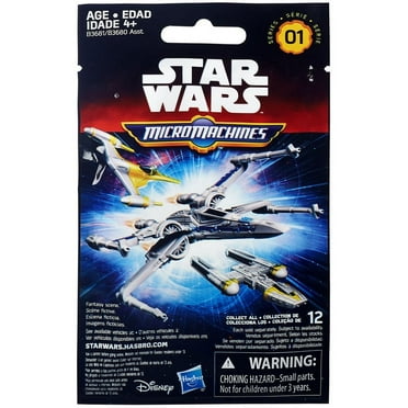 Hasbro Star Wars Micro Machines Blind Bag Series 01 Action Figures, 12 Count