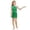 Z43 Green, variant on Glisme Halloween Toddler Girls Dress Sequins One-Shoulder Boat Neck Fall Festival Dresses For Girls Size 3-4 Years
