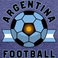 thumbnail image 3 of CafePress - Argentina Football T Shirt - Womens Tri-blend T-Shirt, 3 of 4