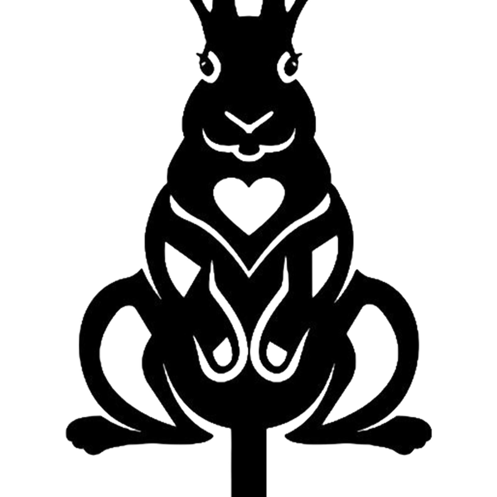 Silhouette tattoos, Bunny tattoos, Rabbit tattoos