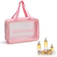 thumbnail image 3 of Injueey Neceser portátil impermeable para artículos esenciales de viaje y gimnasio en un bolso elegante húmedo y seco Juegos de accesorios de baño, 3 of 6