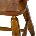 thumbnail image 3 of Liberty Furniture Industies, INC Treasures Bow Back Arm Chair - Oak in Rustic Oak, 3 of 7