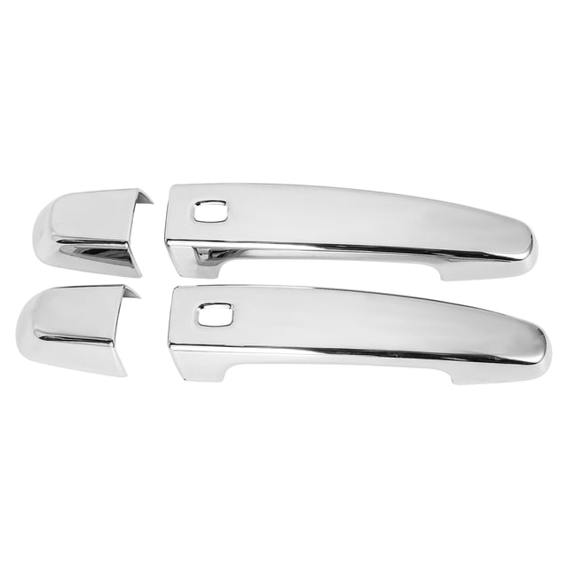 Cubierta de manija de puerta exterior Unique Bargains, recubrimiento de manija de puerta izquierda y derecha para Chevrolet Camaro 2016-2023 con agujero inteligente, 2 piezas
