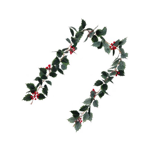 Yuarrent Christmas Garland Household Room Pendant Vivid Outdoor Decoration Hanging Simulation Exquisite Indoor Vine DIY Plant Fake Prop Kits de decoración para fiestas Yuarrent HA032978-00