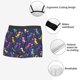 thumbnail image 3 of Balery Colorful Dinosaur Calzoncillos bóxer para hombre, ropa interior de algodón suave y transpirable con cinturilla de nailon-XX-Large, 3 of 5