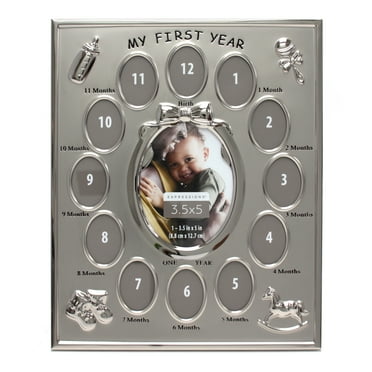 12 Pack: Baby 'My First Year' Collage Frame - Expressions™ By Studio Décor®