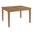 thumbnail image 6 of Modway Marina 5 Piece Outdoor Patio Teak Outdoor Dining Set in Natural, 6 of 8