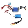 thumbnail image 1 of Accesorios Para Automóviles RC, Motor Sin Escobillas RC Rotor De Alta Torsión ESC 25A Función De Protección Múltiple ESC Sin Escobillas Mecanizado CNC Eficiente Para 1/16 1/18 ANGGREK Otros, 1 of 8