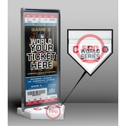 2016 World Series Ticket Display Stand - Cubs vs Indians