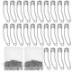thumbnail image 1 of 200 alfileres de seguridad de acero inoxidable curvos, duraderos y para acolchado., 1 of 4