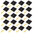 thumbnail image 4 of 20pcs de graduación de graduación Topcake Toppers Black Doctoral Grad Sombrero con Tassel Creative Chocolate Candy Decorations para suministros de fiesta de graduación, 4 of 4