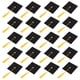 thumbnail image 4 of 20pcs de graduación de graduación Topcake Toppers Black Doctoral Grad Sombrero con Tassel Creative Chocolate Candy Decorations para suministros de fiesta de graduación, 4 of 4