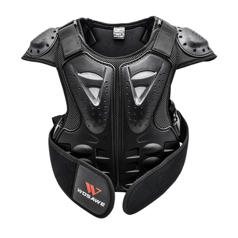 Youth Motorcycle Protector Kids, Children Chest Back Vest Jacket