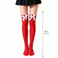 thumbnail image 3 of Halloween Socks Women Print Polyester Halloween Stockings, Long Socks for Cosplay and Parties 1 Pair E, 3 of 4