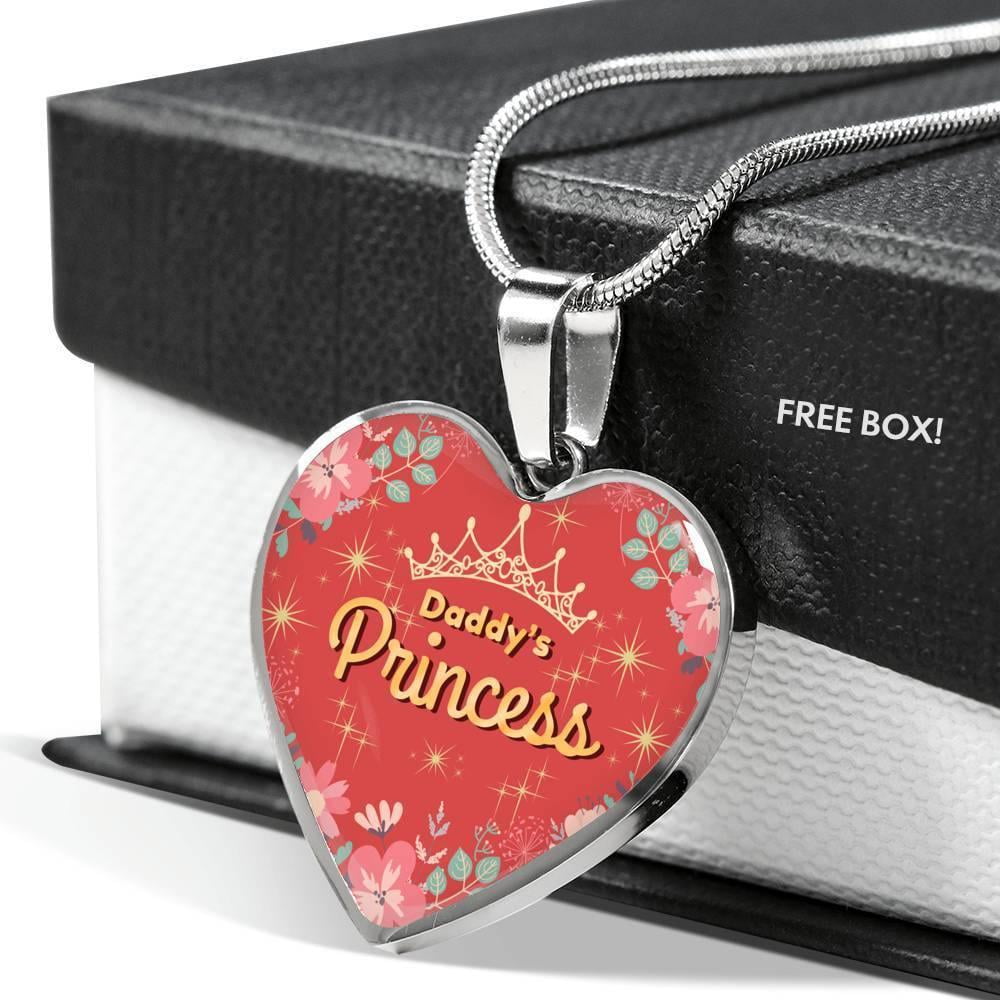 Daddy's princess necklace outlet