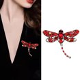 thumbnail image 2 of Broche Élégante en Strass pour Femmes, Accessoire de Mode, Foulard, Robe, Chapeau, Décoratif, 2 of 9