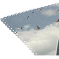 thumbnail image 5 of Ryvnso Placemats Set of 4 Red Bird Farm House Dining Mats Heat-Resistant Non-Slip Washable Table Mat, 5 of 8