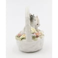 thumbnail image 4 of Ceramic Kittens in Basket Figurine Gift for Cat Lovers White 3.5", 4 of 4