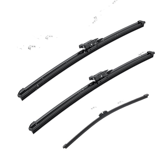 VYAOP Windshield Wipers Replacement for 2013-2019 Ford Escape MK3,2012-2018 Kuga MK2,2013-2017 Fusion MK2 OEM Quality All Season Wiper Blades 28" 28" 11" (3 Pack)