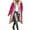 Hot Pink, variant on Fnooota Womens Winter Coats with Zipper, Fleece Long Length Warm Hooded Winter Jackets Black Size S-3XL