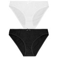thumbnail image 4 of Curve Muse Women's Plus Size 100% Cotton Bikini Briefs Panties Underwear-6PK-PACKA-XL, 4 of 7