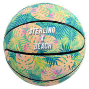 Sterling Athletics Tropical Beach Superior Grip Indoor/Outdoor Basketball (Size 6 Women's & Youth 28.5")