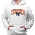 thumbnail image 2 of Halloween Teacher Hoodie Sweatshirt Unisex 3X-Large White, 2 of 5