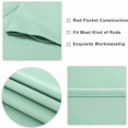 thumbnail image 4 of AUQ Green Blackout Curtains 84 Inch Length 2 Panels Set,Rod Pocket Room Darkening Drapes for Bedroom Living Room,Insulated Thermal Light Blocking Window Curtain Green Curtains Blackout,52*84", 4 of 7
