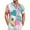 Pink016, variant on QHRMKOG Hawaiian Shirts for Men Loose Fit Print Short Sleeve Beach Shirts Breathable Tropical Holiday Button Down Hawaiian Shirt Summer Fashion Shirts Green 3XL
