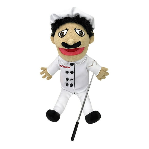 GIFTSCA Jeffy Soft Plush Toy Hand Puppet Jeffy Puppet Plush Toy Game Series Hand Puppets Plush Hat Game Toy,Cartoon Puppet Plushie Doll Fun and Cute Parent Child Game Family Puppet Toy