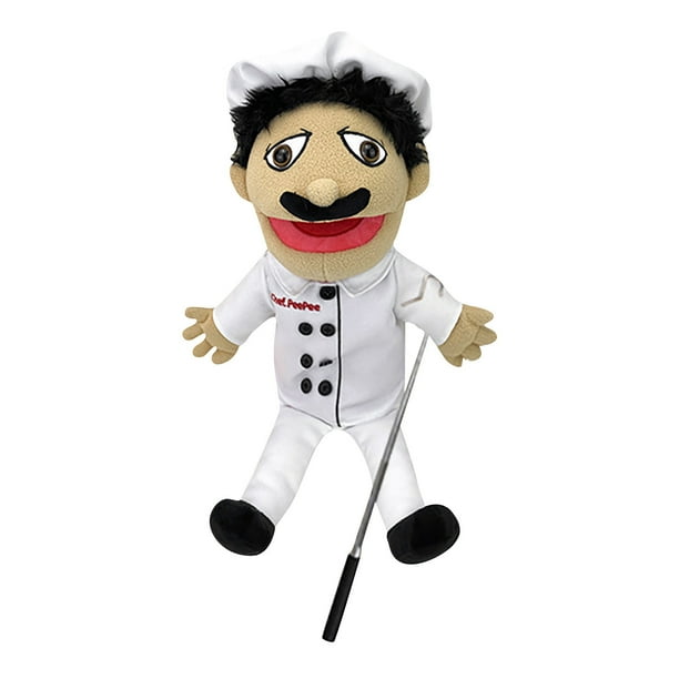 Toy Soft Plush Toy Hand Puppet For Play House, Mischievous Funny Puppets Toy With Working Mouth,Kid's Gift For Birthday Christmas Halloween Party