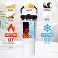 thumbnail image 3 of 30oz Chicken Bottle Spill Proof Hen Rooster Tumbler with Top Handle and Straw Lid Stainless Steel Double Wall Insulated Tumbler Coffee Mug Gift for Women Men Travel Cup for Car, 3 of 5