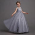 thumbnail image 7 of ATOGUTA Flower Girl Dresses for Wedding A Line Pageant Dresses for Girls Princess Party Prom Ball Gowns Size 5T-16, 7 of 7