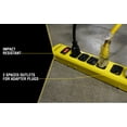 thumbnail image 6 of Yellow Jacket 5139N Heavy Duty Metal Power Strip with 6 Outlets And 6 Foot Cord, 6 of 7