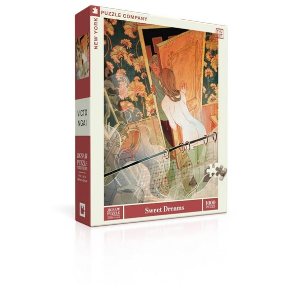 New York Puzzle Company Sweet Dreams 1000 Piece Jigsaw Puzzle