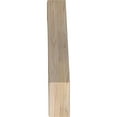thumbnail image 4 of Ekena Millwork 4"W x 24"D x 24"H Balboa Rough Sawn Knee Brace, Douglas Fir, 4 of 13