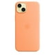 thumbnail image 3 of Funda para teléfono Apple iPhone 15 Plus de silicona con MagSafe Orange, 3 of 5