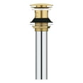 thumbnail image 2 of Grohe Repair Parts 48656GN0 Bathroom Sink Push Drain with Overflow in Grohe Brushed Cool Sunrise, 2 of 3